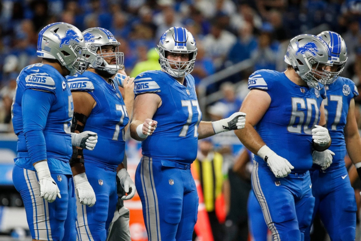 Lions O-line rated best in NFL - Athlon Sports