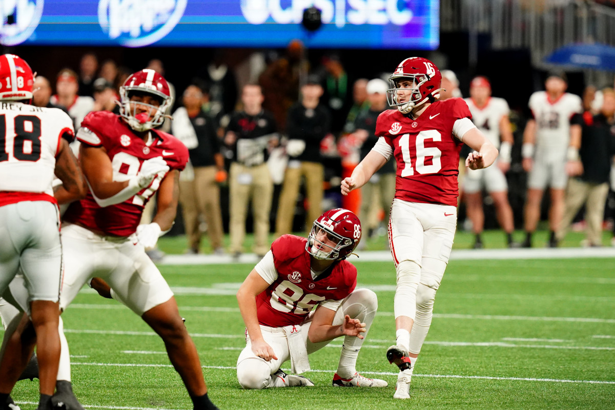 Alabama Kicker Will Reichard Makes College Football History In SEC