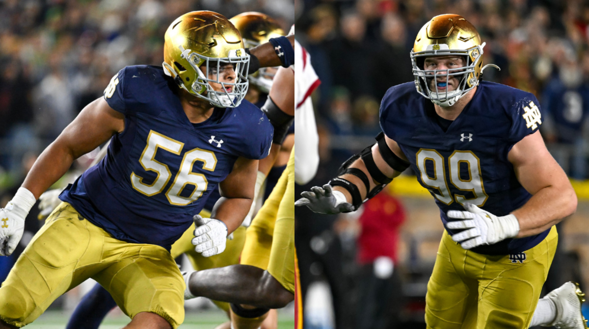 Notre Dame Returns One Of The Nation's Best Defensive Lines - Athlon Sports