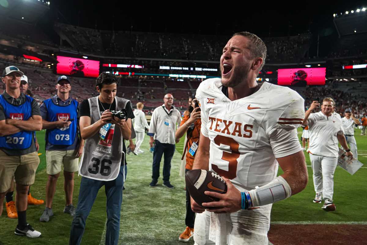 Texas QB Quinn Ewers Projected In First Round Of 2025 NFL Mock Draft ...