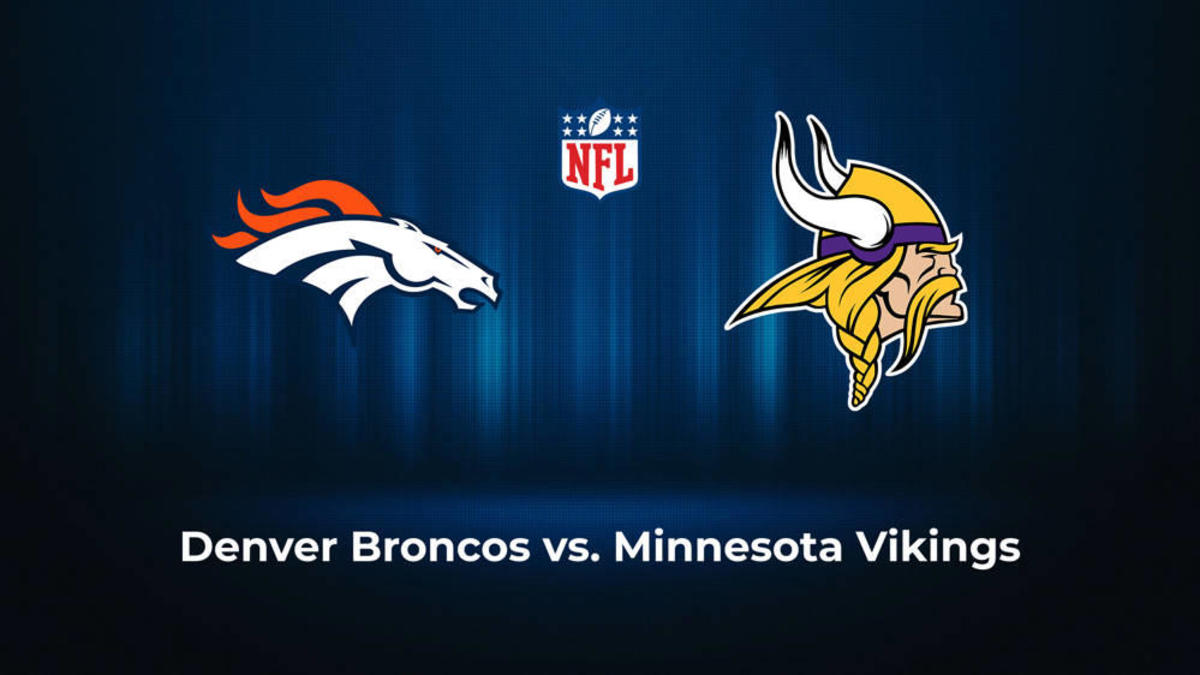 Broncos Vs. Vikings Picks, Best Bets And Prediction – Week 11 - Athlon ...