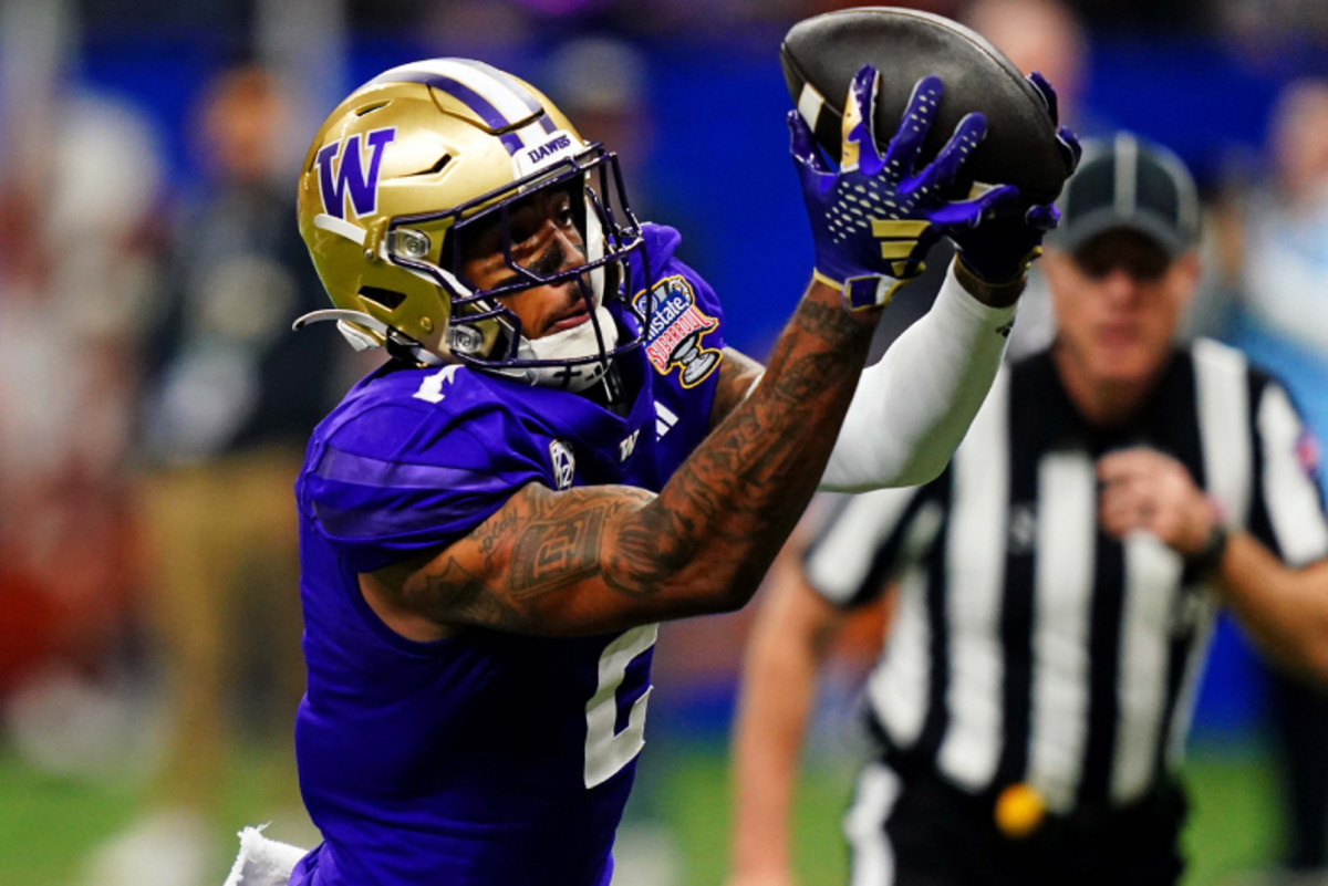 Washington Huskies Star WR Declares for NFL Draft After National