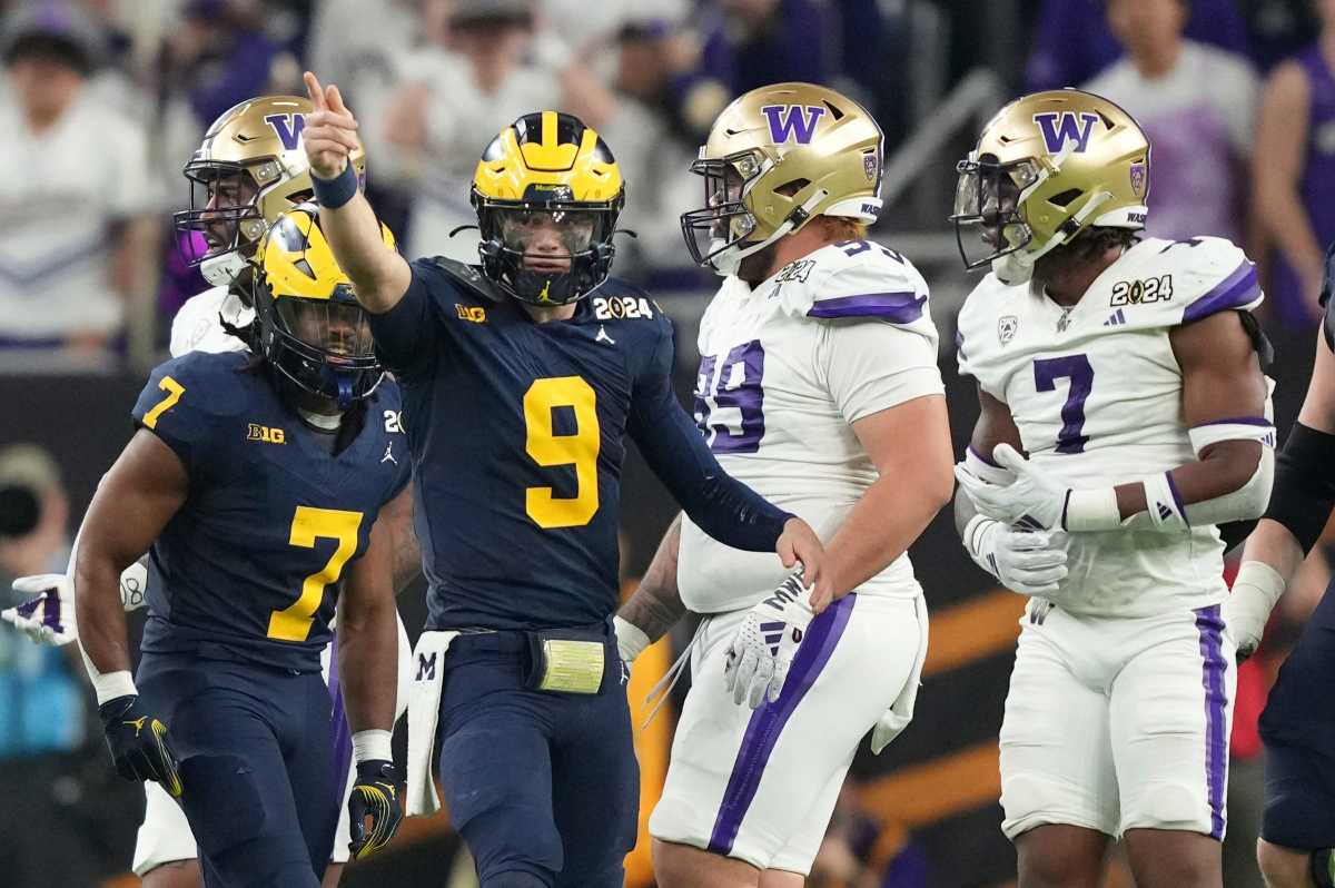 Michigan Quarterback J J McCarthy Announces 2024 NFL Draft Decision   Usatsi 22251800 