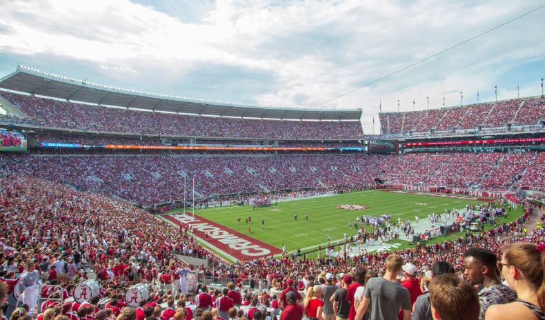 Alabama is Now the Betting Favorite Over on Saturday Athlon
