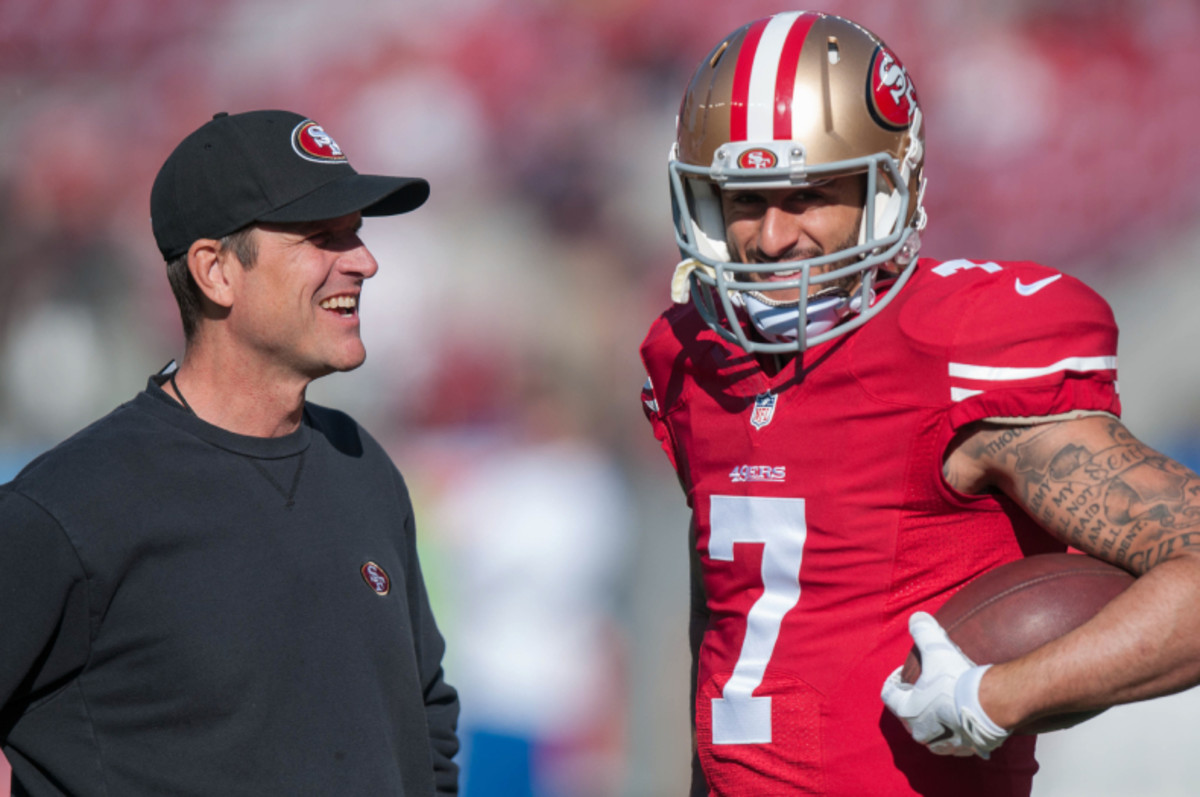 Colin Kaepernick Makes His Opinion On Jim Harbaugh Very Clear - Athlon ...