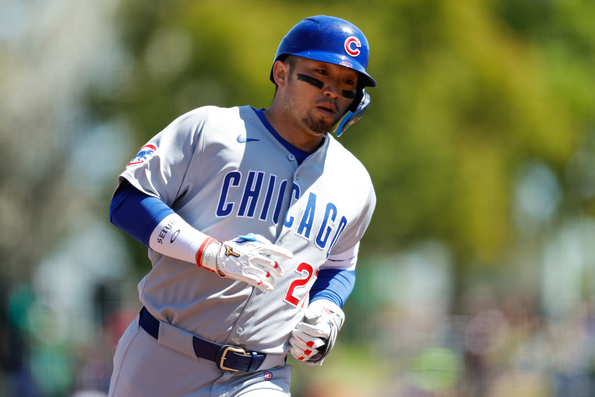 Chicago Cubs outfielder Seiya Suzuki (27).