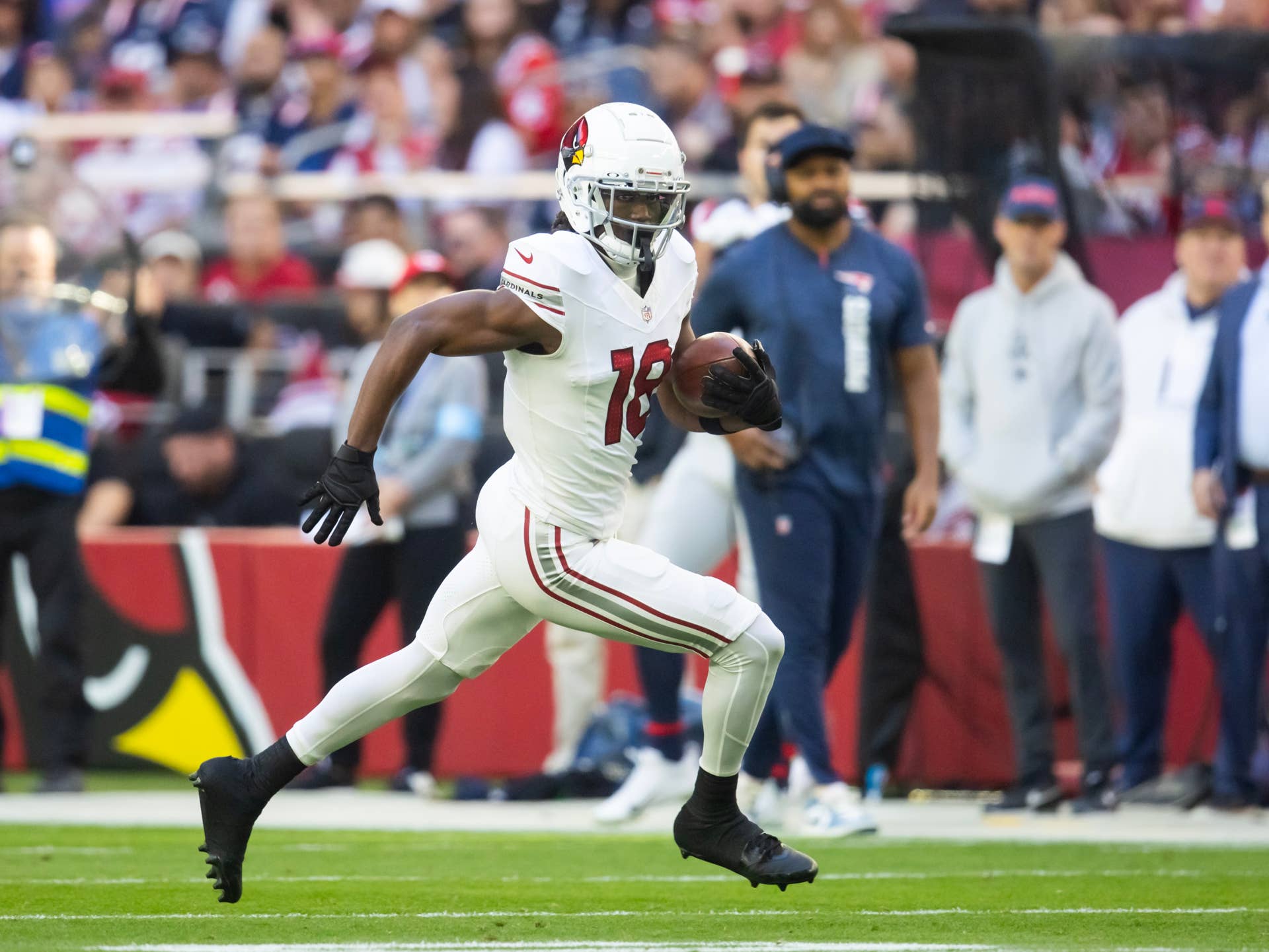 Stunning Arizona Cardinals Wide Receiver Marvin Harrison Jr. Rings In An 18-yard Pass From Quarterback Jacoby Brissett Moment for Your Screen Stunning Arizona Cardinals Wide Receiver Marvin Harrison Jr. Rings In An 18-yard Pass From Quarterback Jacoby Brissett Moment for Your Screen