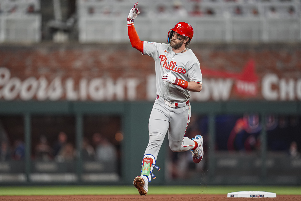 Phillies' Bryce Harper Reveals Good News After Returning From Injury - Athlon Sports