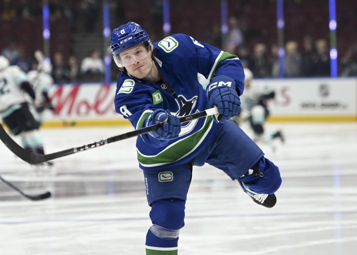 Brock Boeser's Future Linked to Mitch Marner's Free Agency Decision - Athlon Sports