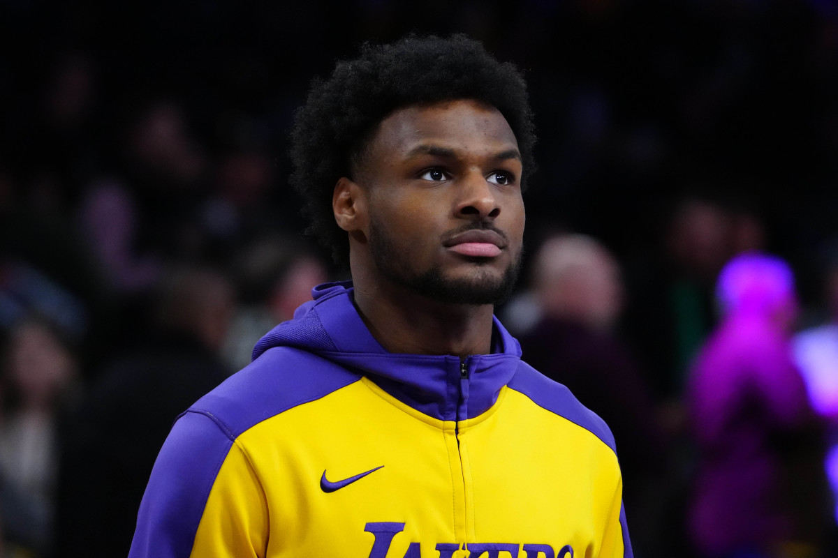 Bronny James Makes Decision on Lakers Future After Playoff Elimination - Athlon Sports