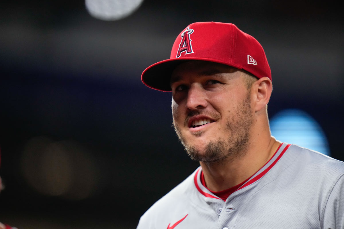 Angels receive major mike trout news before yankees game athlon sports