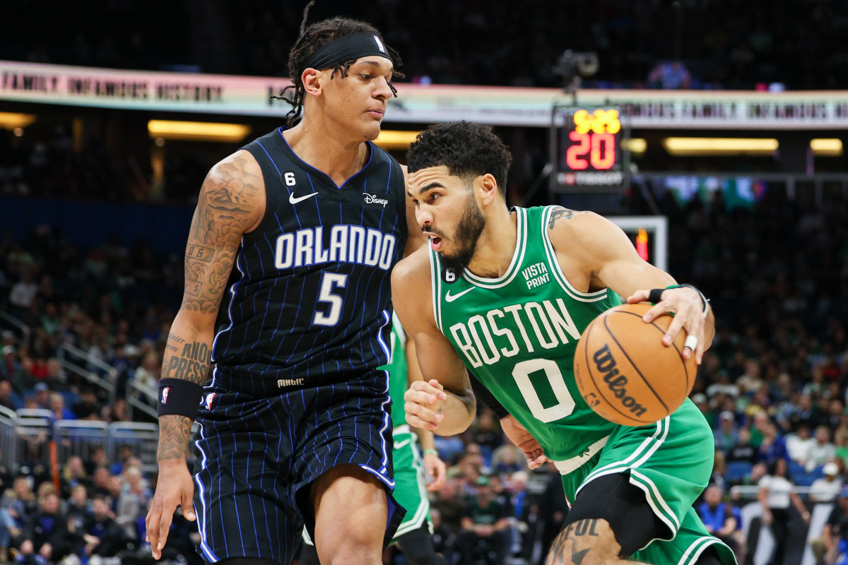 Jayson Tatum Sends Clear Message on Paolo Banchero Ahead of Magic-Celtics  Series - Athlon Sports
