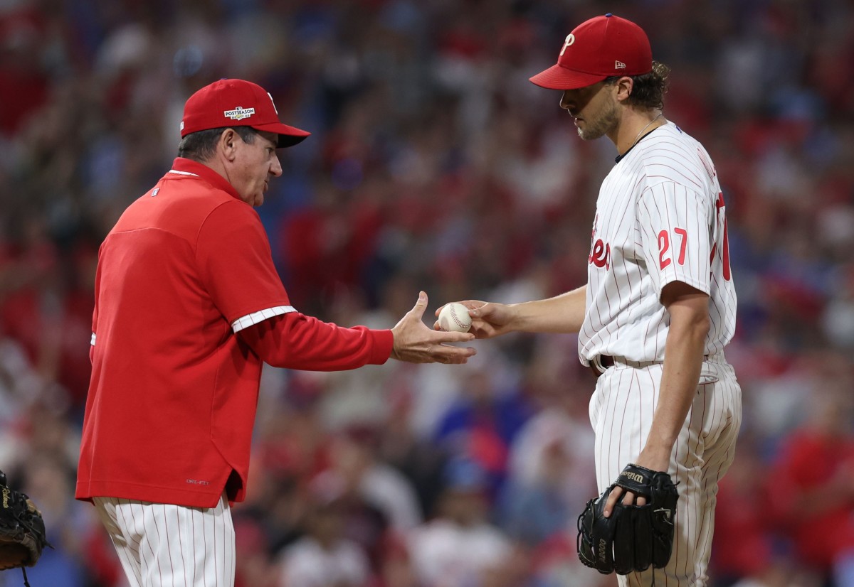 Phillies' Rob Thomson Announces Aaron Nola Update Before Giants Game - Athlon Sports