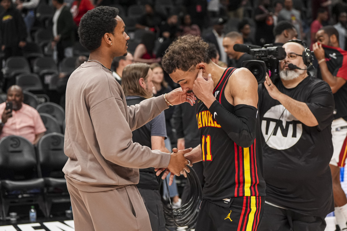 Hawks' Trae Young Takes Heat Over His Behavior During Play In Loss