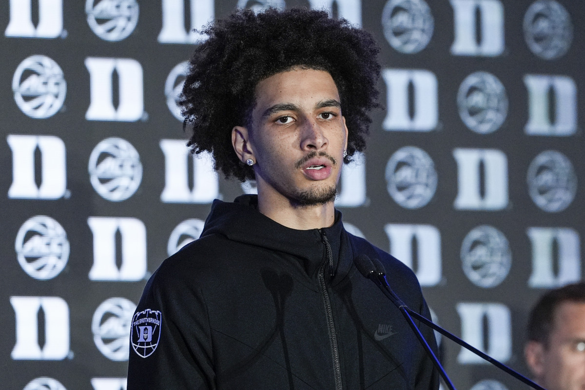 Duke player Tyrese Proctor.