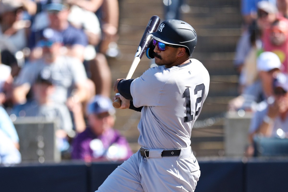 Yankees Young Slugger Out Of Sunday S Lineup After Injury Scare Trent Grisham