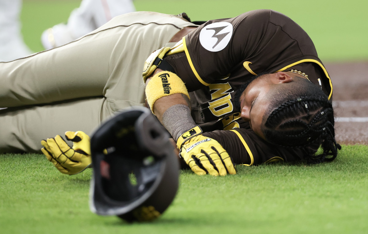 Luis Arráez Shares Major Health Update After Frightening Collision - Athlon Sports