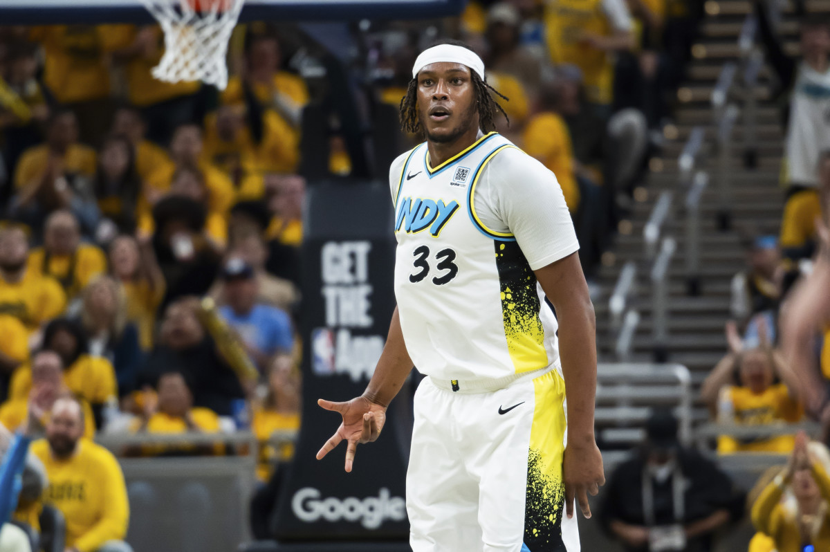 Myles Turner Trolls Bucks Following Epic Playoff Collapse - Athlon Sports