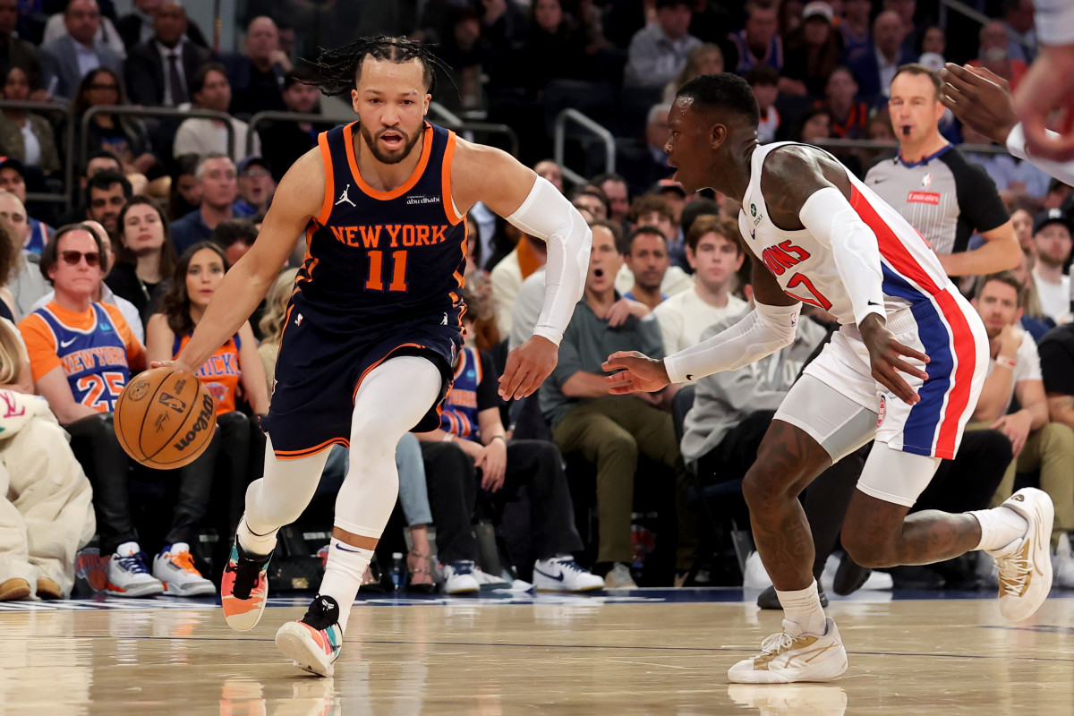 Jalen Brunson and Dennis Schroder.