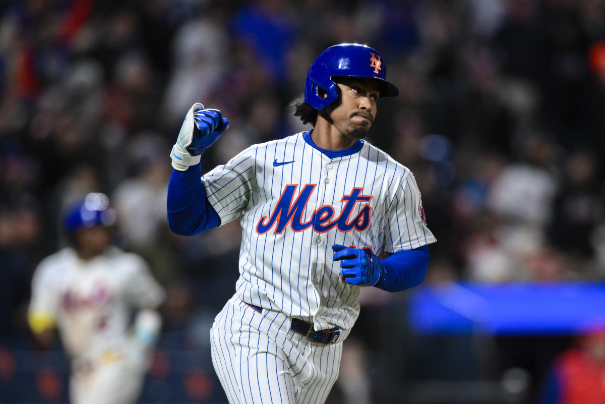 New York Mets shortstop Francisco Lindor (12)