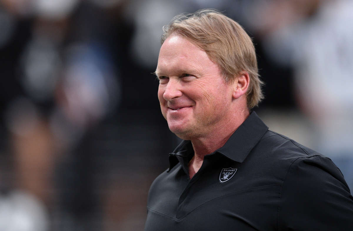 Jon Gruden Sends Message to Darren Waller Amid Dolphins Trade - Athlon Sports