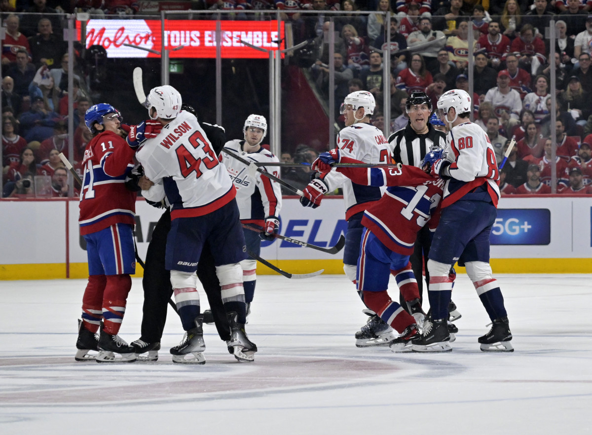 NHL Announces Punishments Following Capitals-Canadiens Events - Athlon Sports