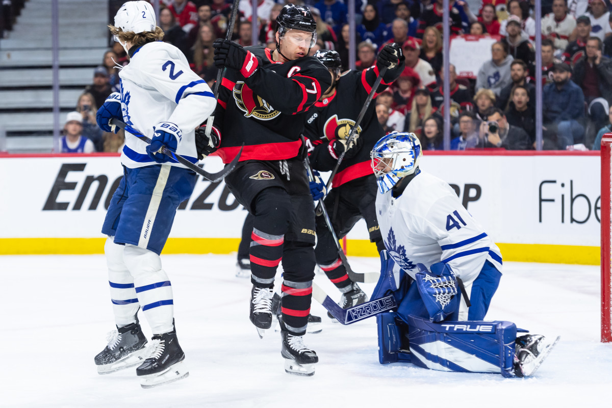 Brady Tkachuk's Strong Message Before Facing 'Desperate' Maple Leafs in Game 5 - Athlon Sports