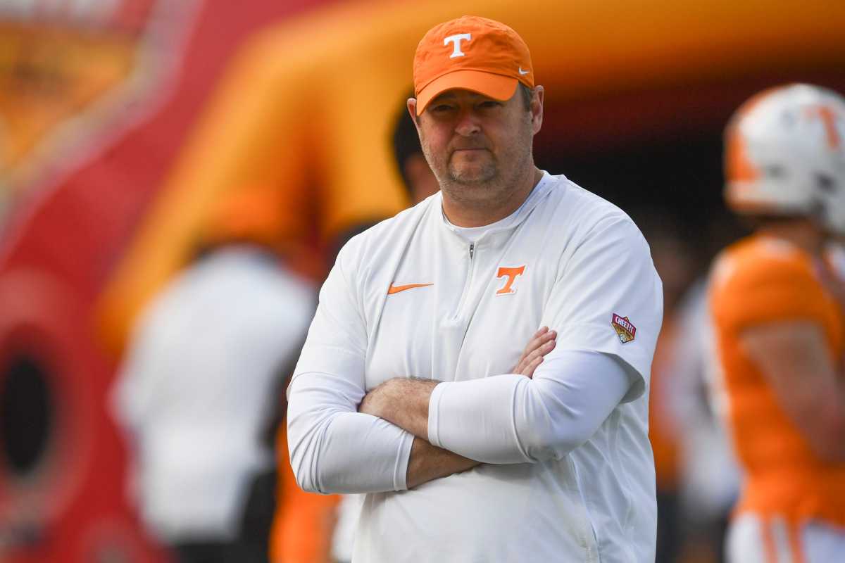 Tennessee head coach Josh Heupel