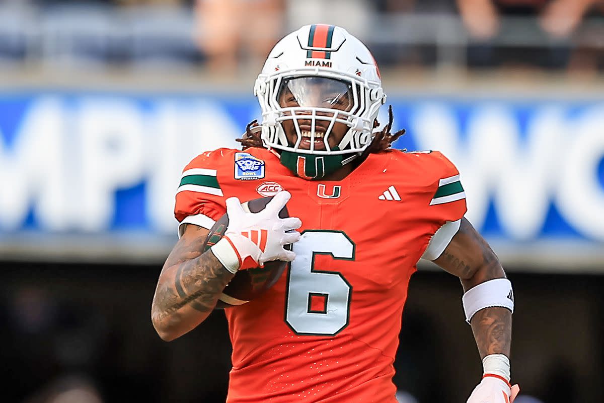 Seahawks Select Miami Running Back Late - Athlon Sports