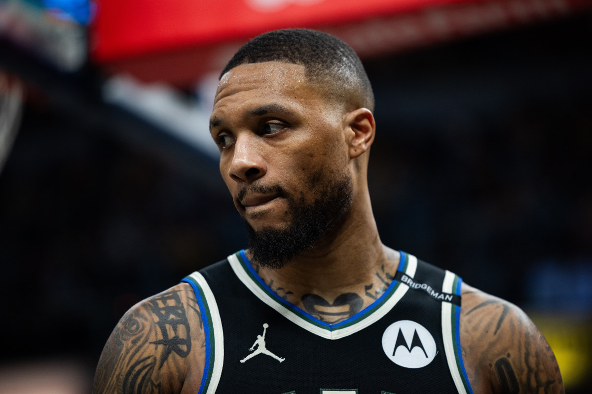 New Damian Lillard Speculation Emerges After Release From Bucks - Athlon Sports