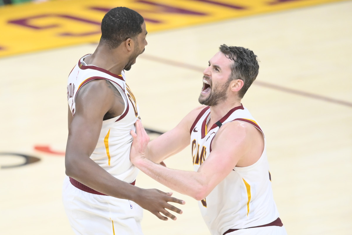 Cavaliers Legend Kevin Love Goes Viral for Interaction With Former Teammate After Heartbreaking Announcement Before Playoff Matchup - Athlon Sports