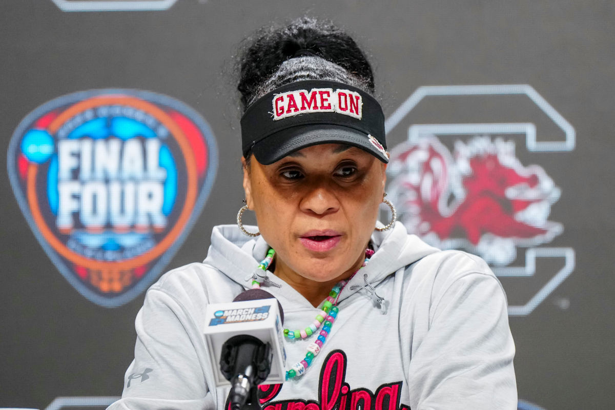 South Carolina Gamecocks coach Dawn Staley.