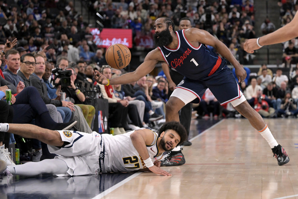 James Harden Hammered By Nuggets Fans' Brutal 2-Word Chant at Ball Arena - Athlon Sports