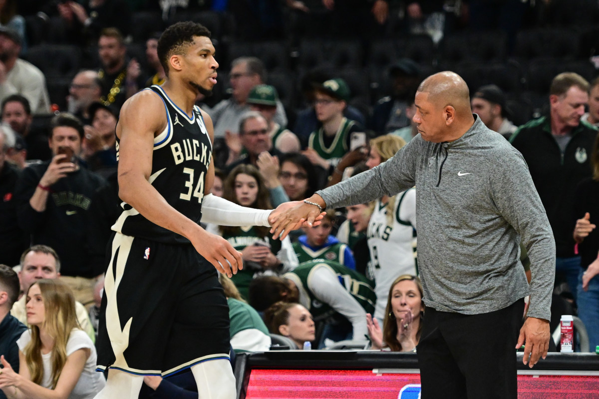 Giannis Antetokounmpo Issues Strong Message About Doc Rivers After Bucks Failure - Athlon Sports
