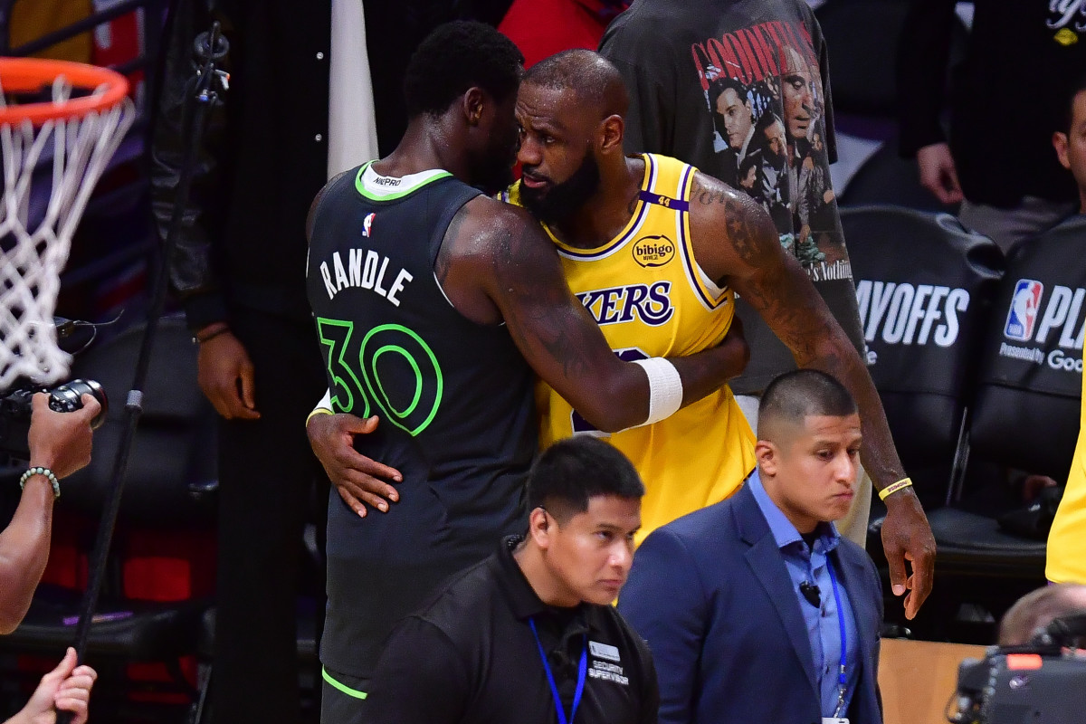 Timberwolves Send Three-Word Message After Eliminating Lakers - Athlon Sports