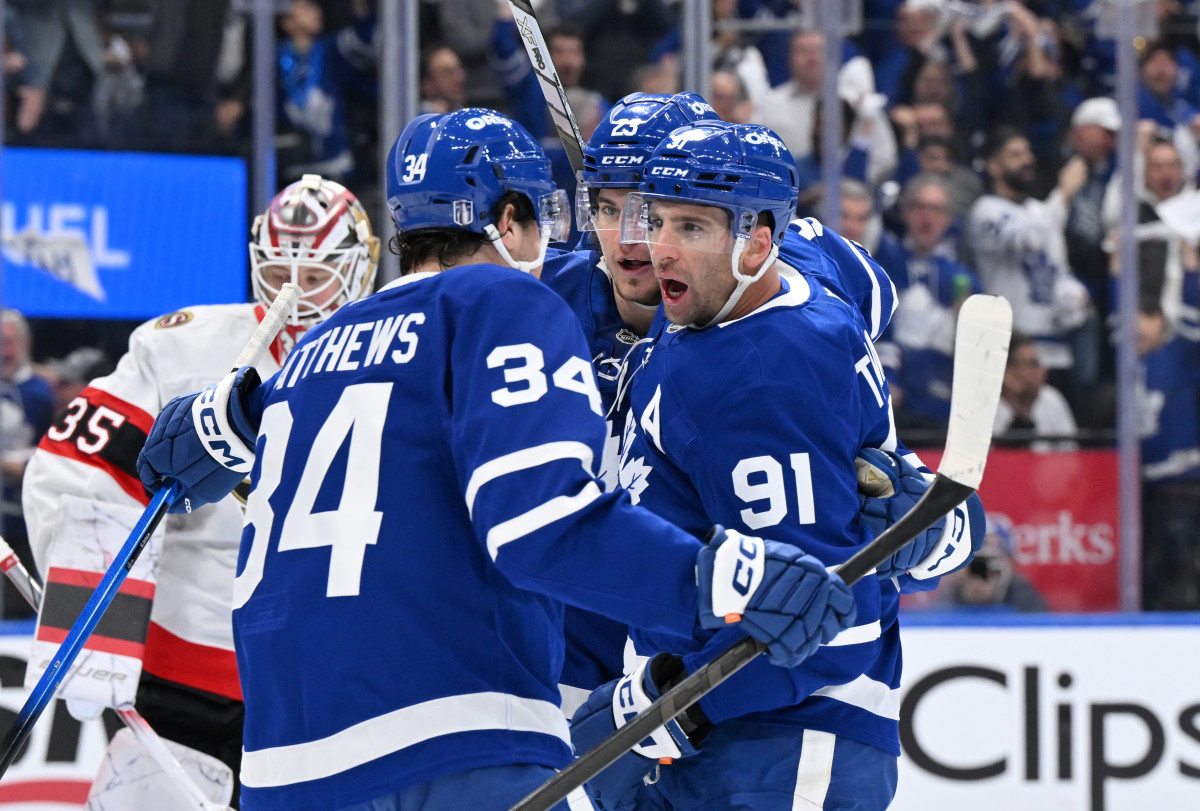 Maple Leafs Coach Sounds Off On 'Core Four' Question After Game 5 Loss - Athlon Sports
