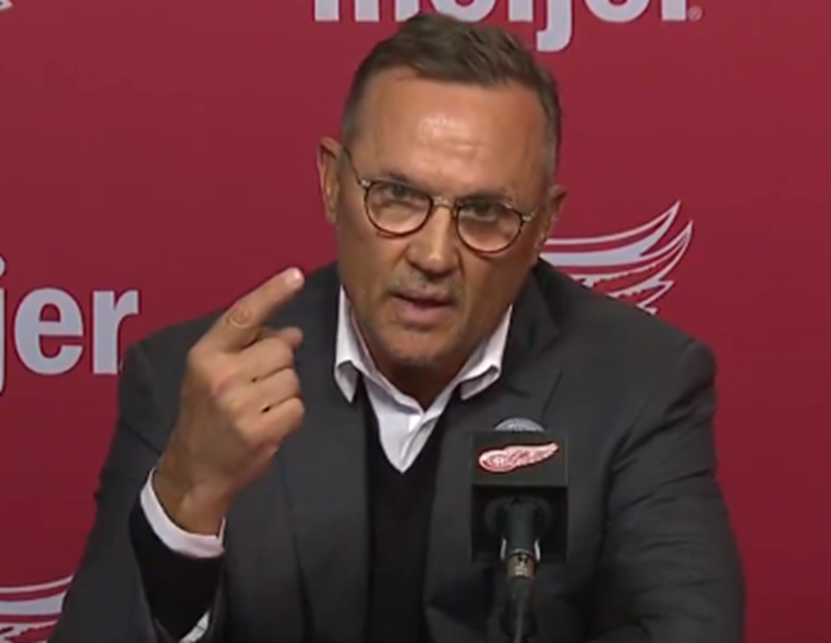 Red Wings GM Steve Yzerman Addresses Unmet Fan Expectations in Postseason Press Conference - Athlon Sports