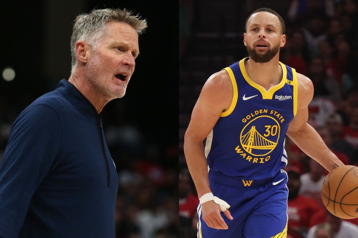 Steve Kerr Sends Clear Message Amid Serious Steph Curry Accusation in Rockets-Warriors - Athlon Sports