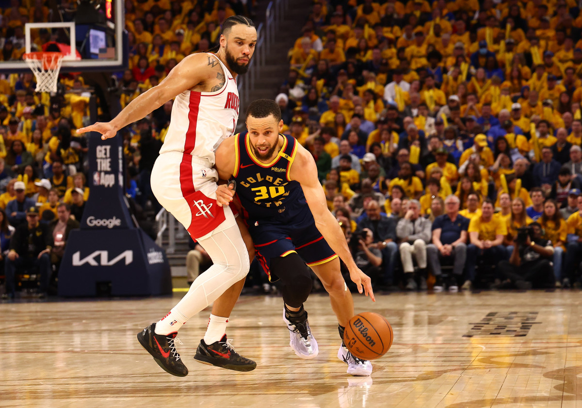 Dillon Brooks, Stephen Curry