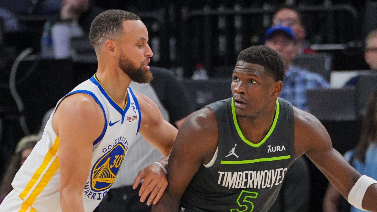 Warriors Player Lays Out Team's Steph Curry Plan to Anthony Edwards During Game 3 - Athlon Sports