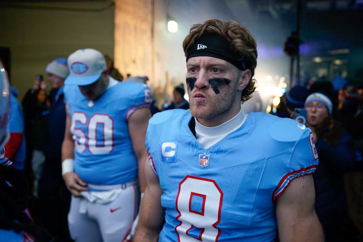 Titans Trade Idea Sends QB Will Levis to NFC - Athlon Sports