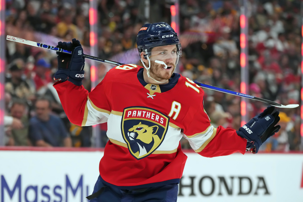 Matthew Tkachuk Trolls Lighting With Just 8 Words After Ending Their Season - Athlon Sports