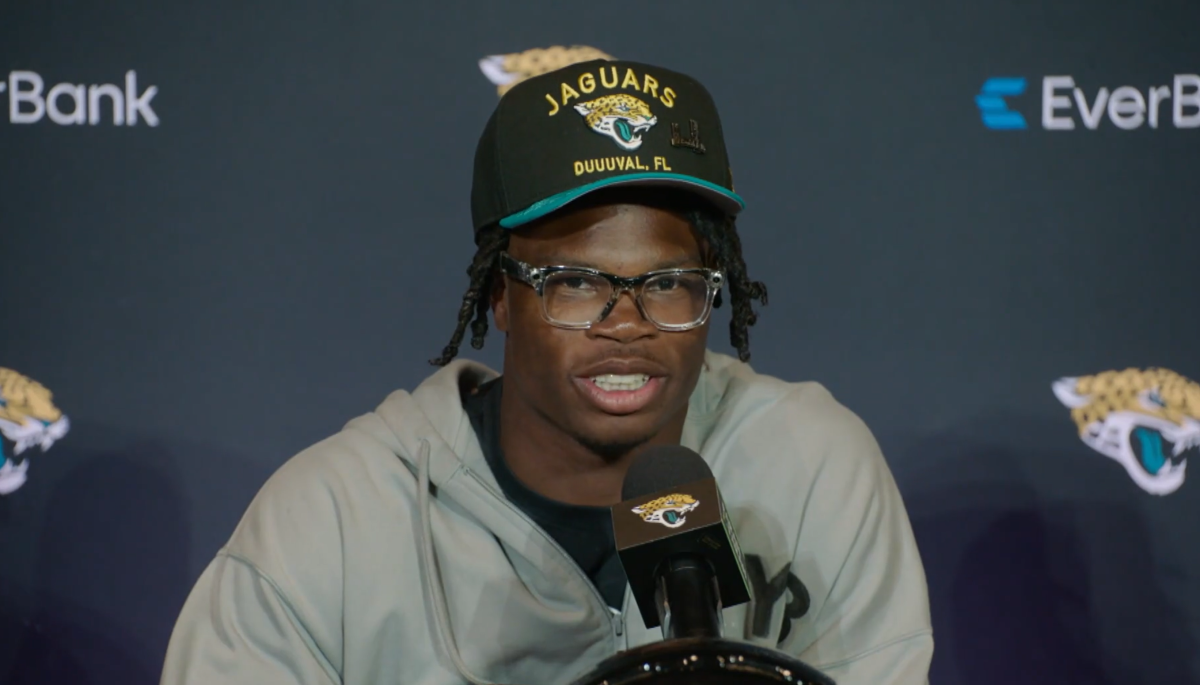 Travis Hunter goes viral with 'JHud' treatment from Jaguars - Athlon Sports