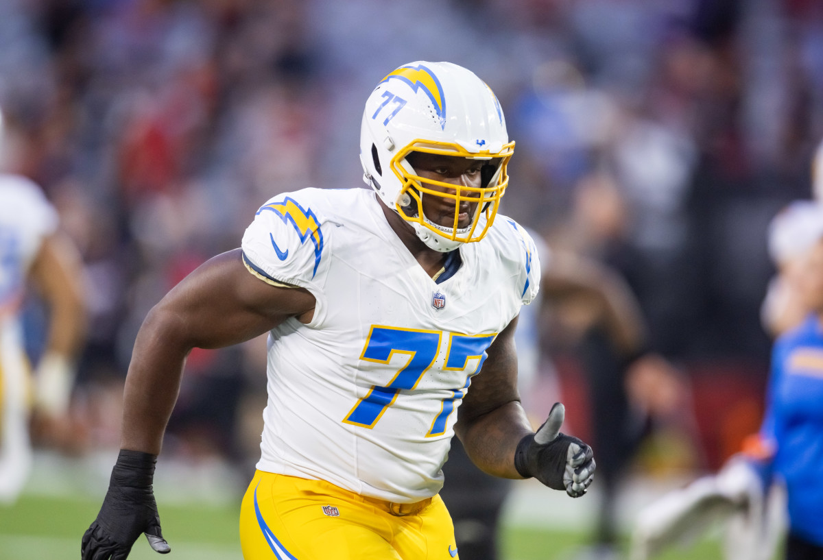 Los Angeles Chargers Decline Option on Former First Round Pick Offensive Lineman - Athlon Sports