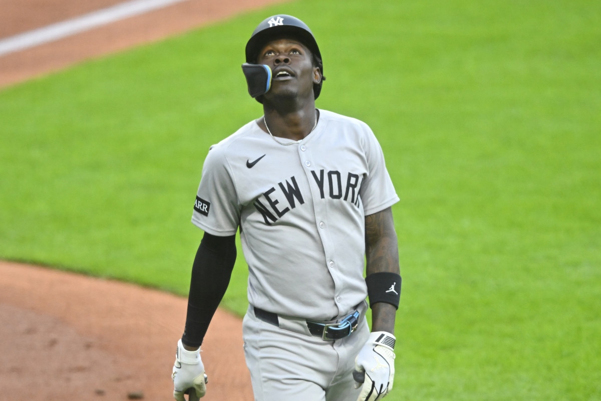 Yankees Make Jazz Chisholm Jr. Announcement After Leaving Royals Game - Athlon Sports