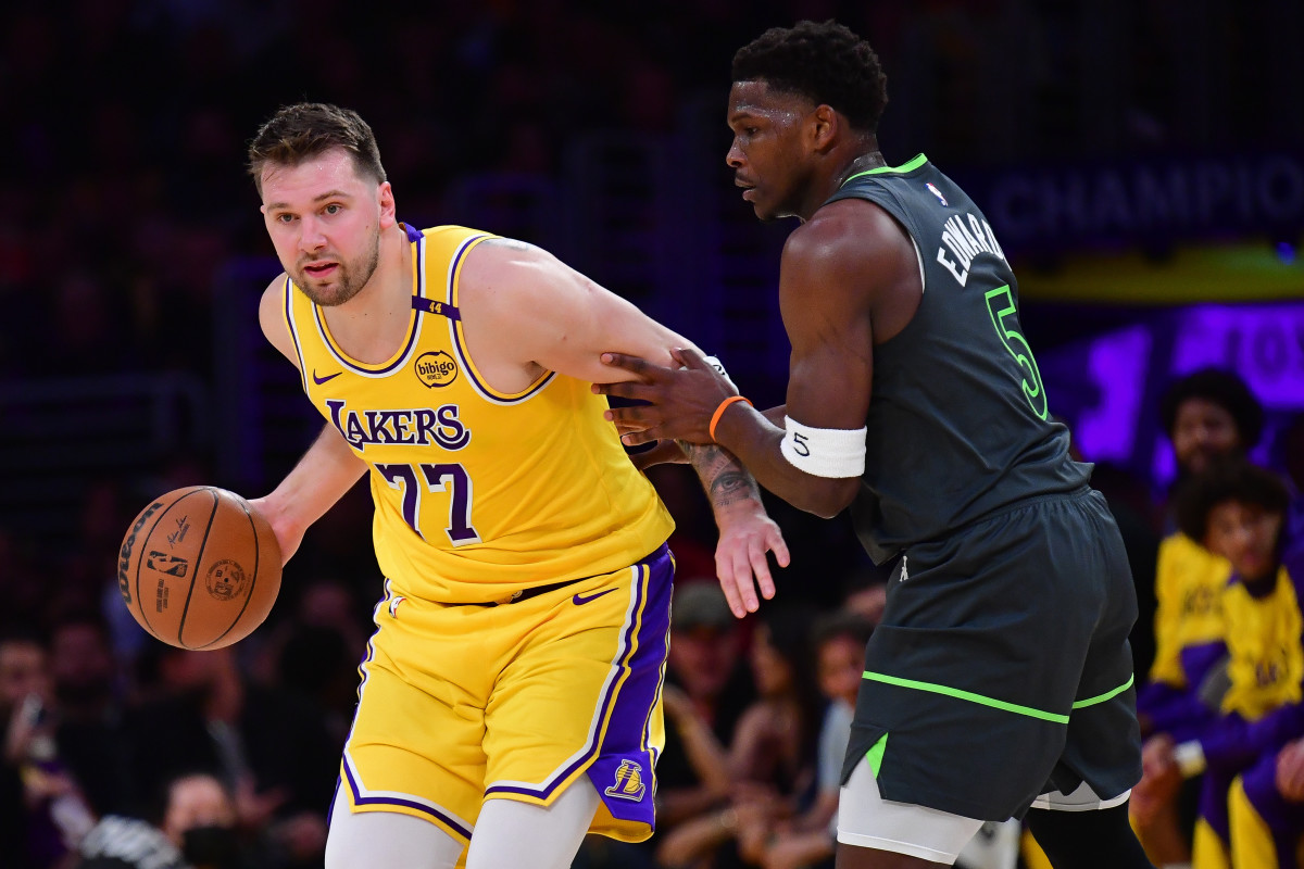 Anthony Edwards Details How Luka Doncic Made Him Go Numb During Matchup - Athlon Sports