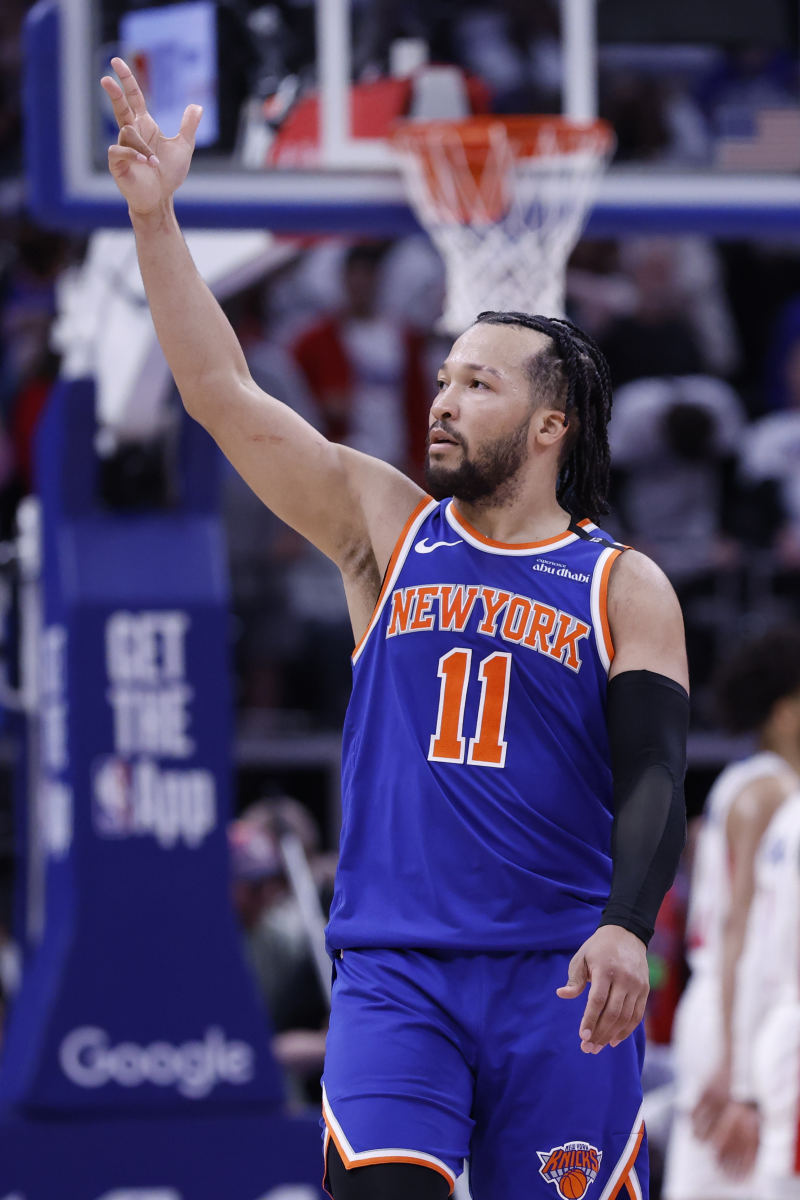 NBA Sends 3-Word Message After Jalen Brunson, Knicks Eliminate Pistons - Athlon Sports