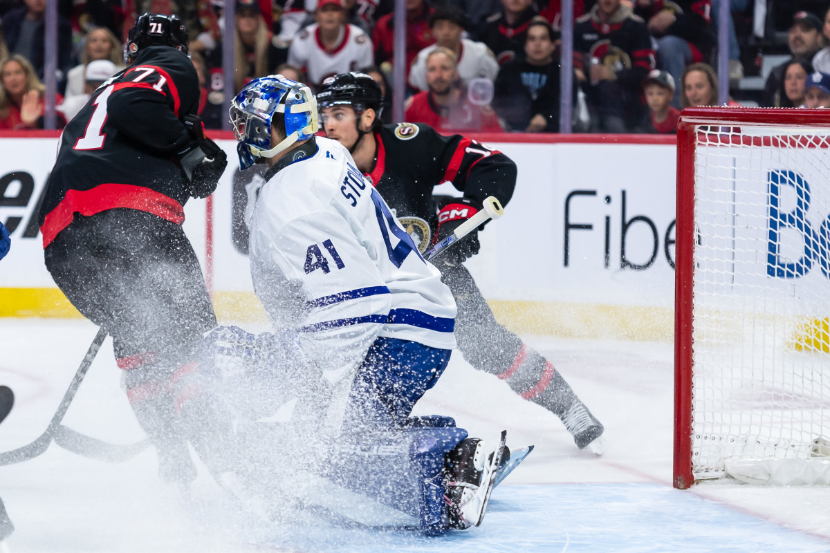 Anthony Stolarz Turns Heads With Out of Pocket Message After Maple Leafs-Senators Series   - Athlon Sports