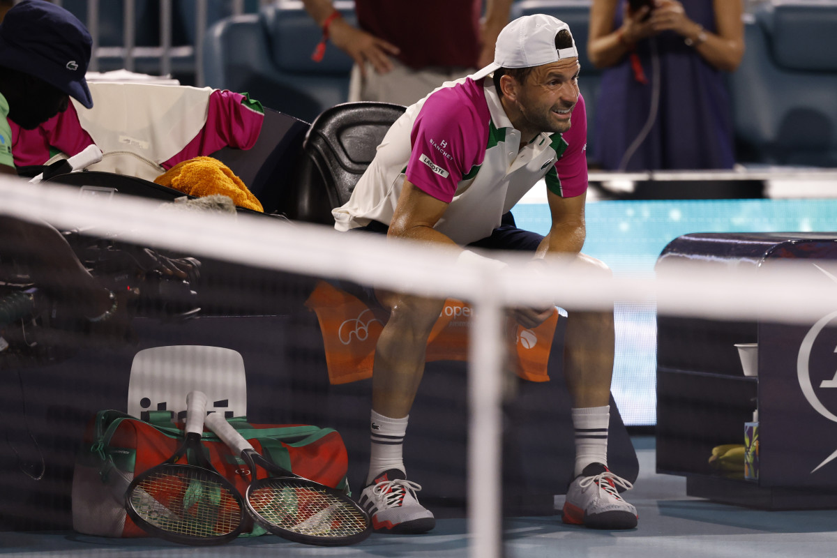 Grigor Dimitrov Grigor Dimitrov Gushes Over Eiza Gonzalez as She Sizzles in Miami