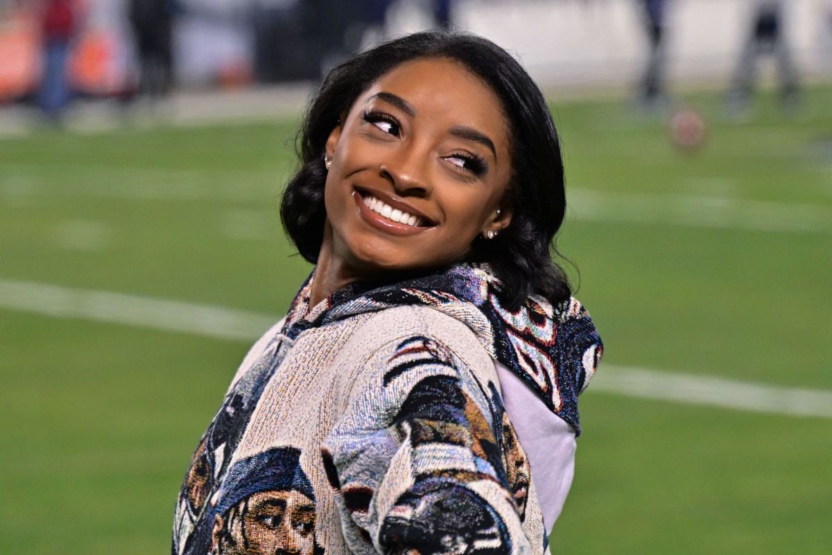 United States gymnast Simone Biles.